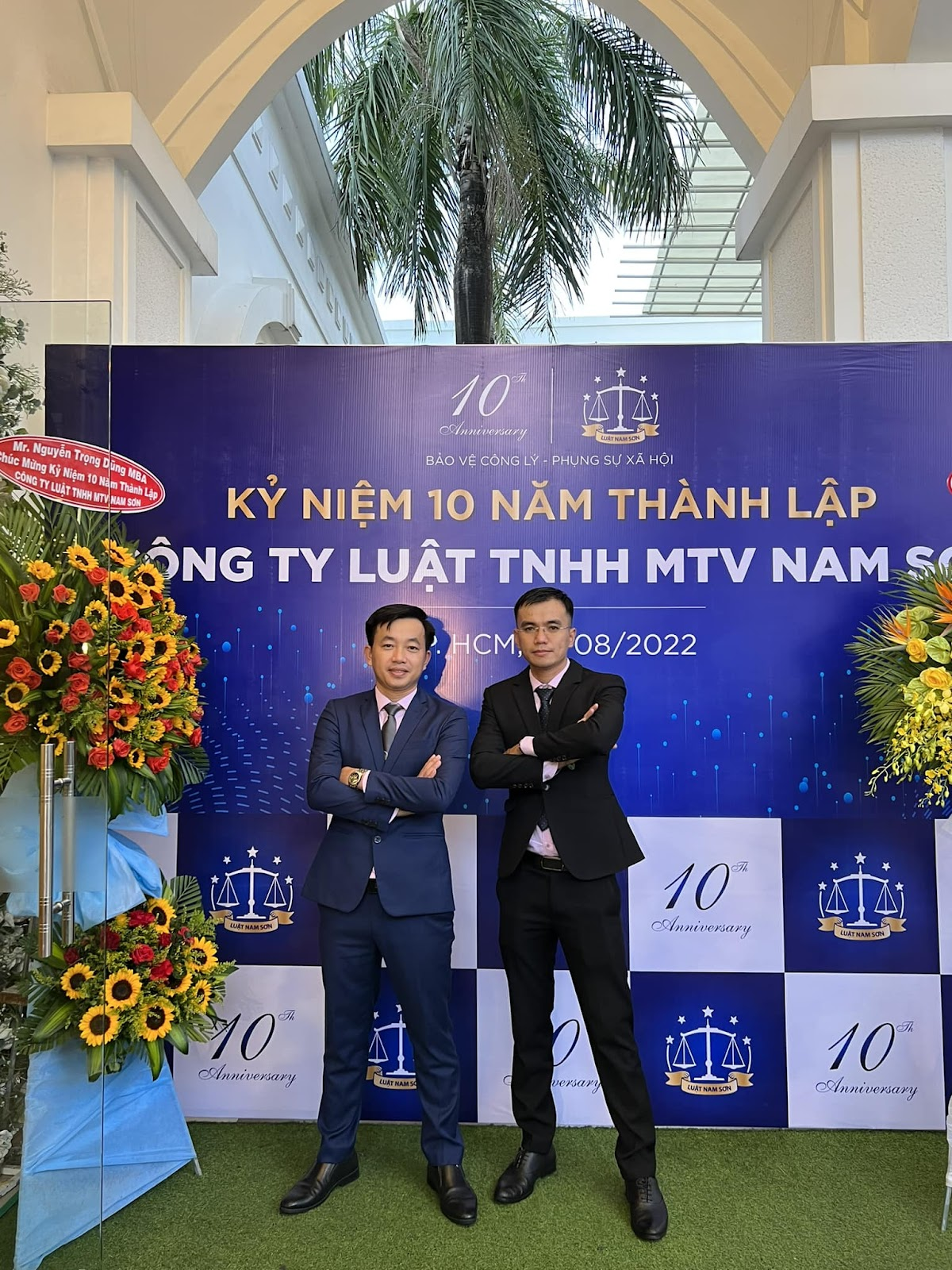 Tại sự kiện kỷ niệm 10 năm thành lập Công ty Luật Nam Sơn năm 2022