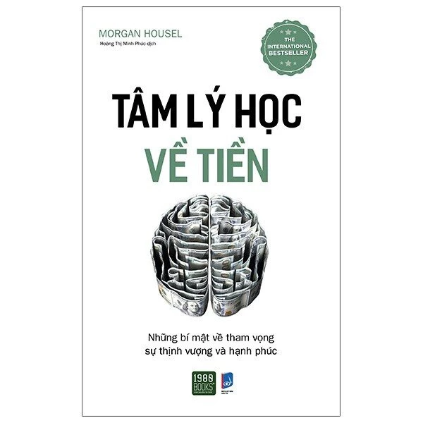 Bìa sách Tâm Lý Học Về Tiền của Morgan Housel