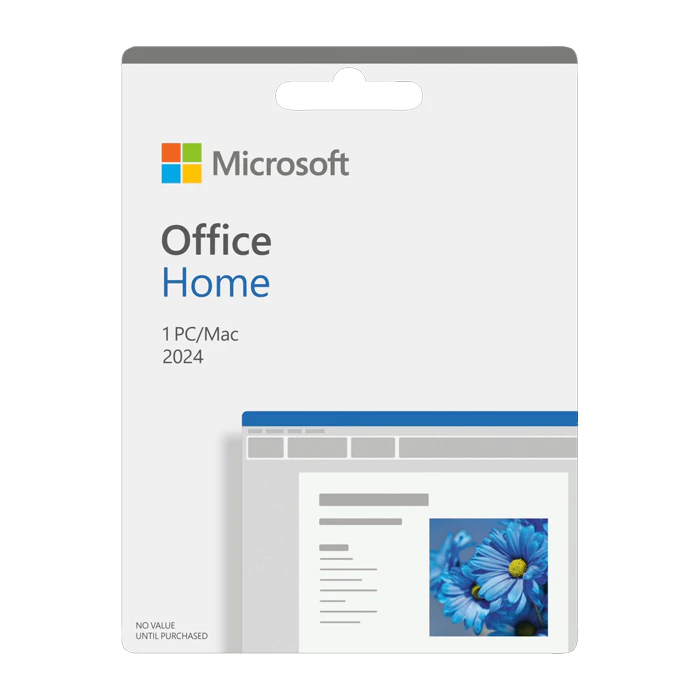 Hộp sản phẩm Microsoft Office Home 2024 cho một PC hoặc Mac